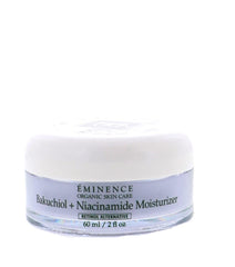Eminence Bakuchiol Plus Niacinamide Moisturizer being applied delivers lightweight hydration for all skin types