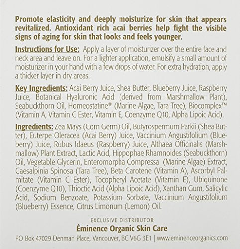 Eminence blueberry-raspberry antioxidants image showing protective benefits