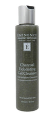 Eminence Charcoal Exfoliating Gel Cleanser unscented 5oz packaging showcases clean pores.