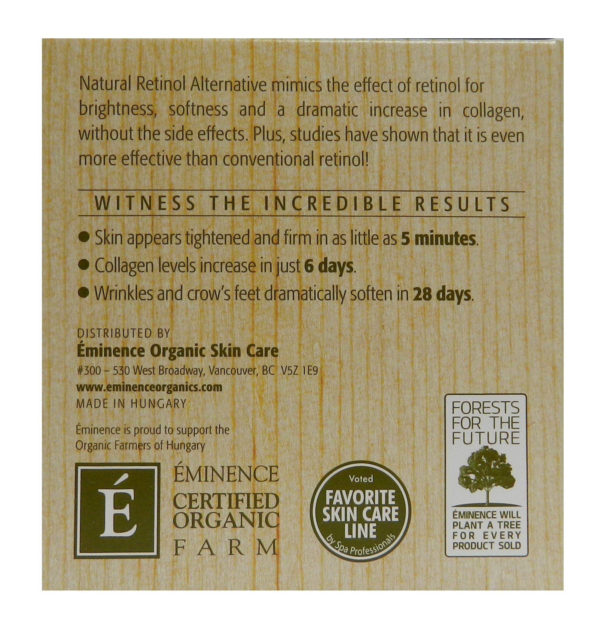 Eminence Coconut Age Corrective Moisturizer ingredients close-up underscores organic nourishment for sensitive skin