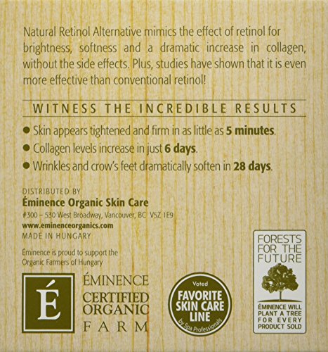 Eminence Coconut Age Corrective Moisturizer natural-retinol-alternative suggests visible-tightening benefits without harsh retinol.