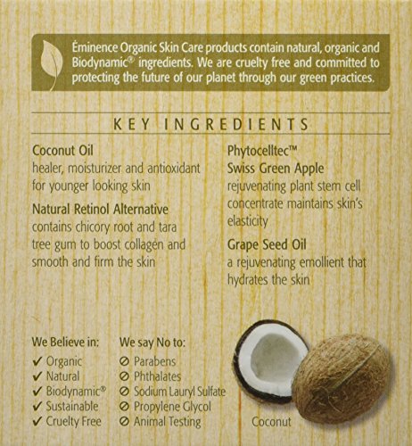 Eminence Coconut Age Corrective Moisturizer unisex-application suitable for both men and women.