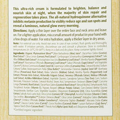Eminence Cream texture closeup highlights a luxurious, creamy formula for moisturization.