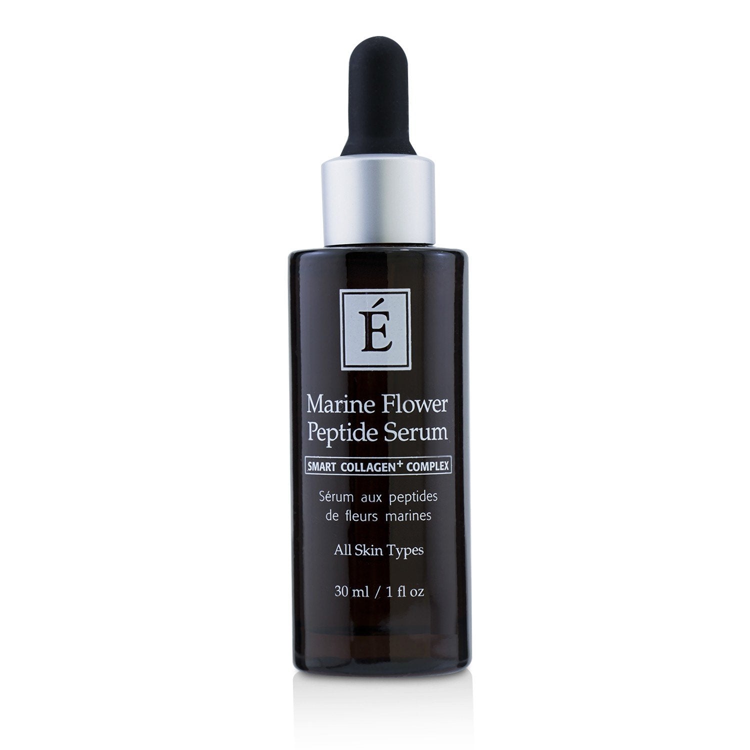 Eminence Marine Flower Peptide serum application on skin for smoother appearance