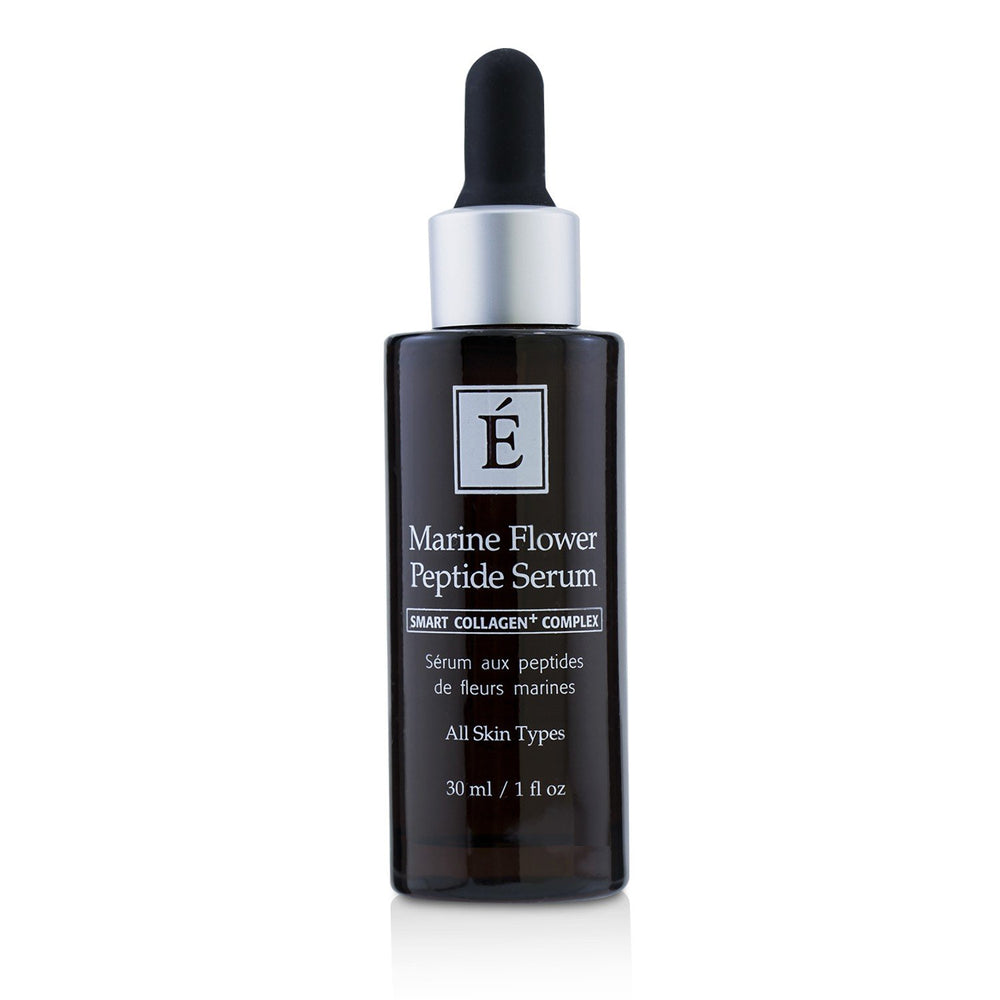 Eminence Marine Flower Peptide serum application on skin for smoother appearance