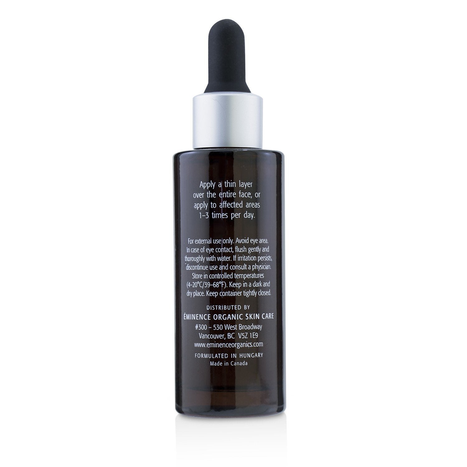 Eminence Marine Flower Peptide gel close-up shows rapid absorption