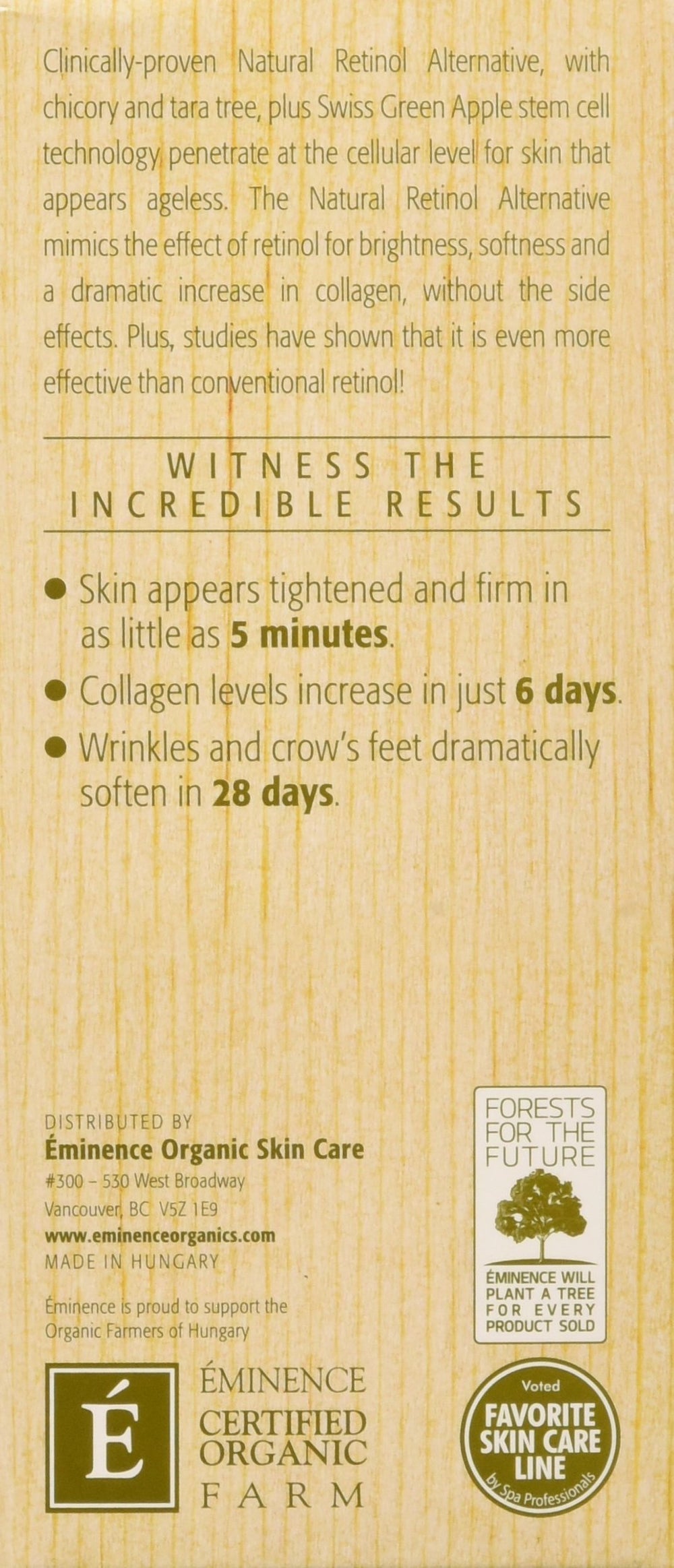 Eminence neroli-age-corrective-eye-serum-texture-closeup captures creamy serum texture for easy application.