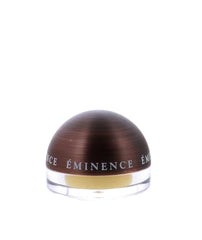 Eminence Organic Citrus Lip Balm swatch on lips—smooth texture and moisture