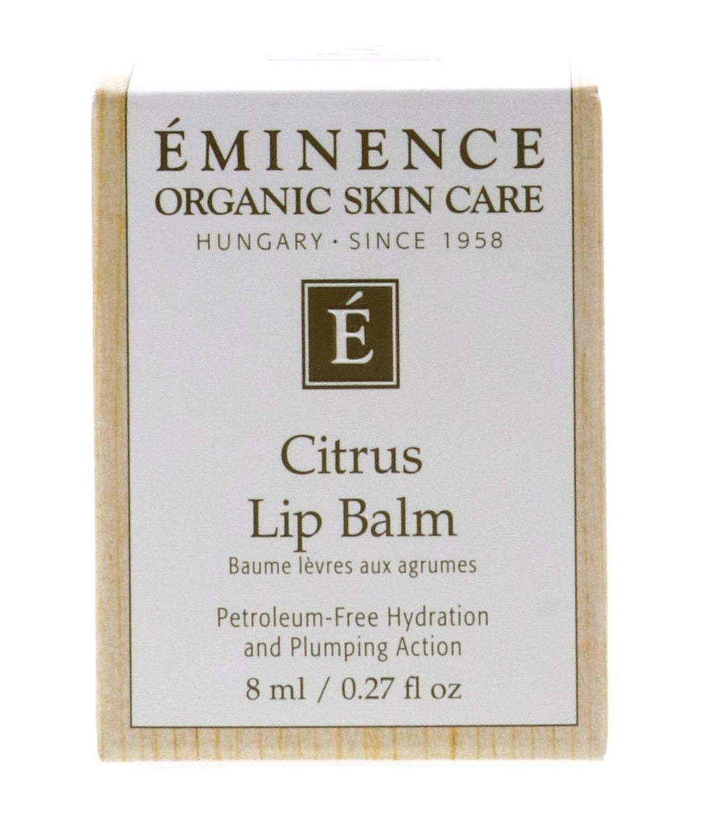 Eminence Organic Citrus Lip Balm tube—compact hydration for on-the-go