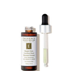 Eminence Serum dropper application demonstrates easy booster use with other products