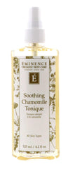 Eminence Soothing Chamomile Tonique bottle pour provides gentle post-peel refreshment