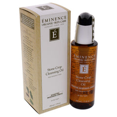 Eminence Stone Crop Cleansing Oil closeup texture showing non-greasy finish
