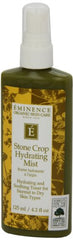 Eminence Stone Crop Hydrating Mist splash demonstrates instant refresh for uneven skin tone comfort