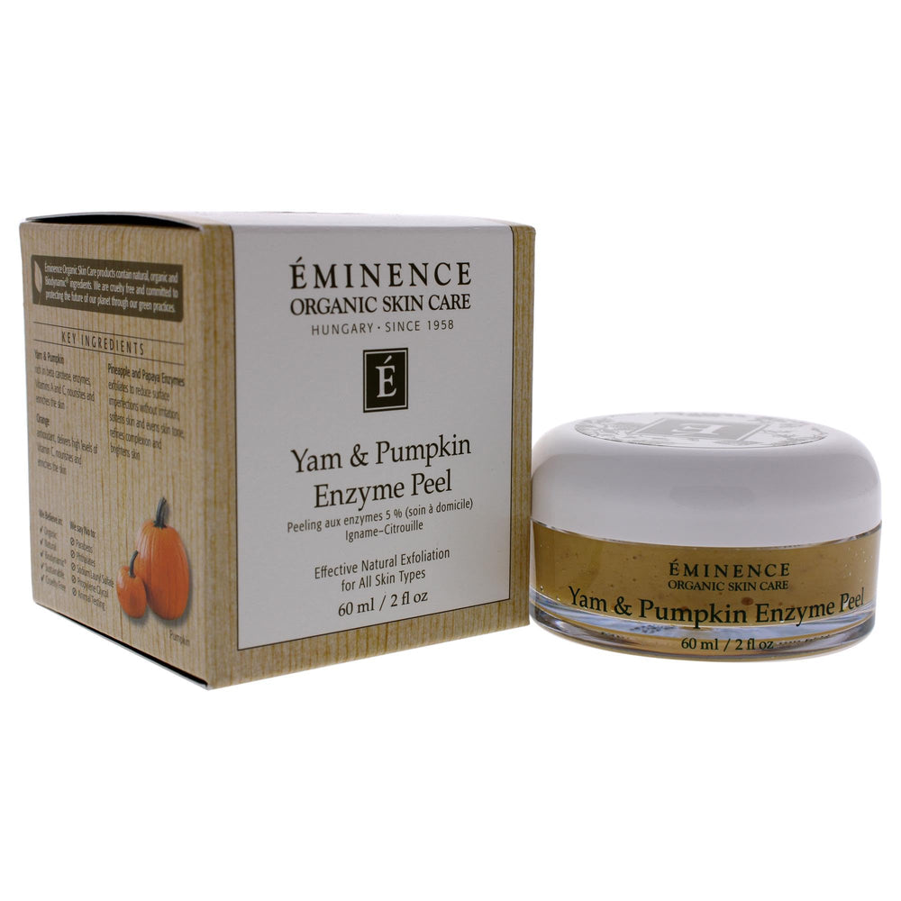 Eminence Yam and Pumpkin Enzyme Peel ingredients spotlight yam and pumpkin power for nourishment.
