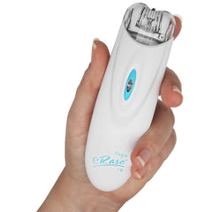 Emjoi eRase e6 gentle-on-sensitive-areas design suits delicate facial skin.