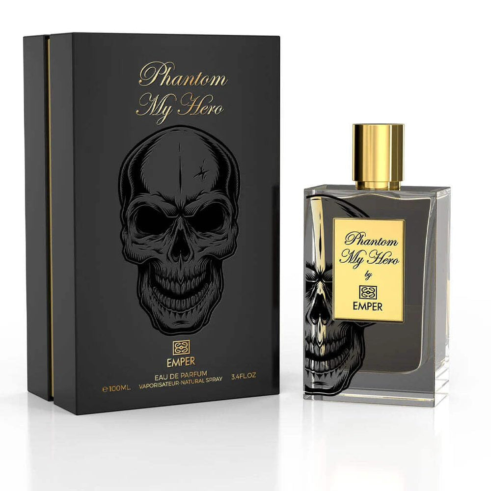 Emper Phatom my hero packaging highlights premium branding and gift-ready presentation