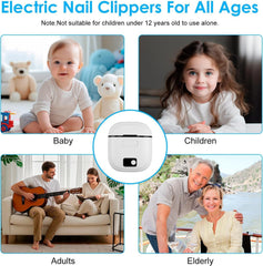 EMWEYKE electric nail clipper 3-speed adapts to nails