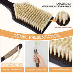 EnamelEVO hemp-wrapped grip ensures non-slip use in wet bathrooms.