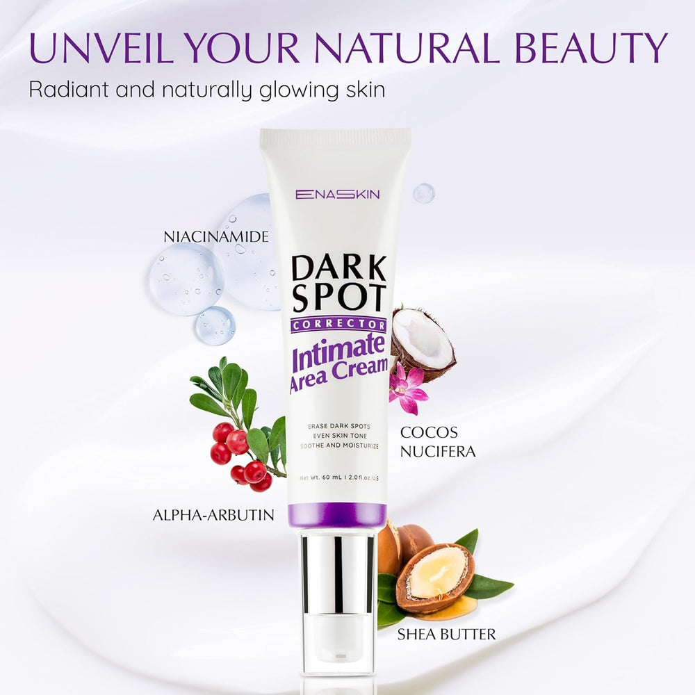 EnaSkin underarm application demonstrating smoother, more even skin.