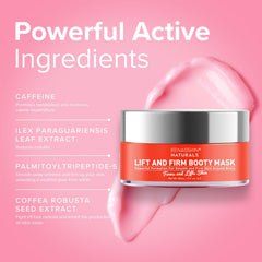 Enaskin Naturals anti-cellulite defense on thighs suggests smoother texture and improved drainage.