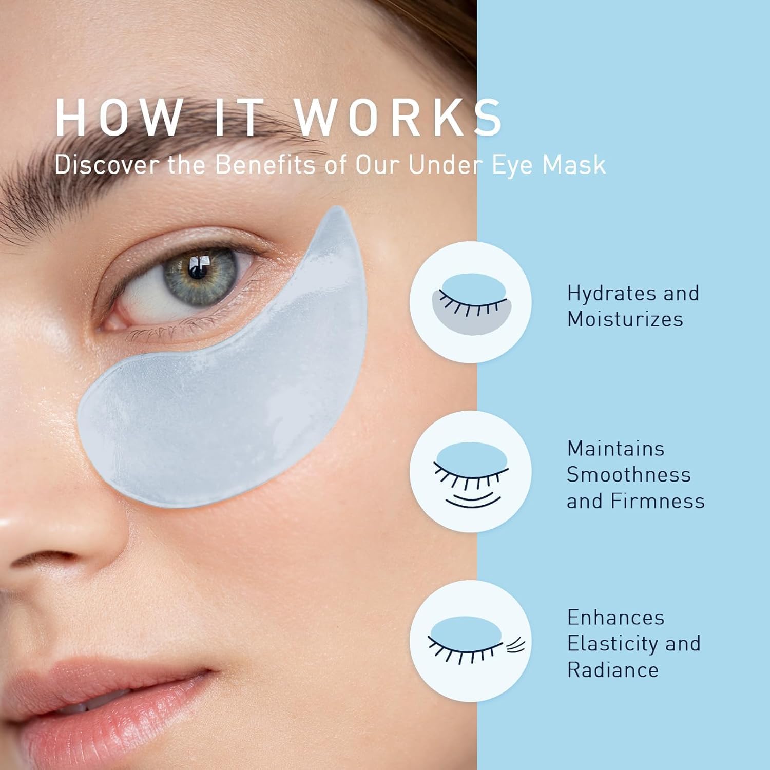Enaskin Naturals Eye Area Elasticity Support with collagen boost.