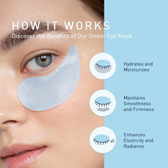 Enaskin Naturals hydrogel pads gentle texture suitable for delicate under-eye skin