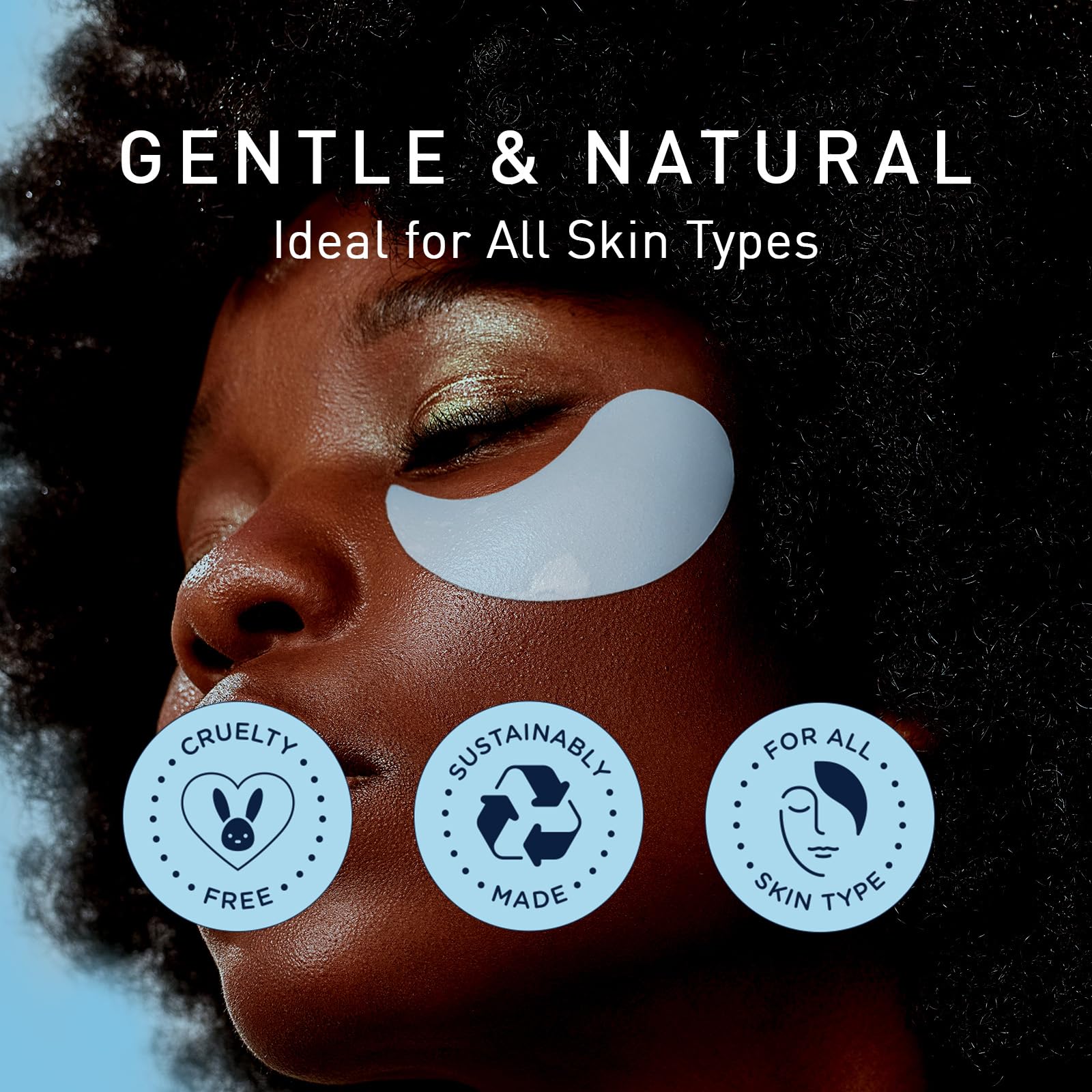 Enaskin Naturals patch set step-by-step application on clean skin