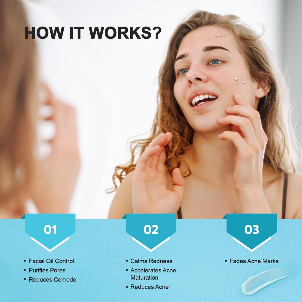 Enaskin Naturals tea tree oil post-acne marks fade for redness relief.