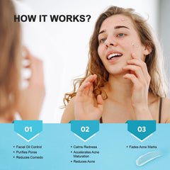 Enaskin Naturals tea tree oil post-acne marks fade for redness relief.