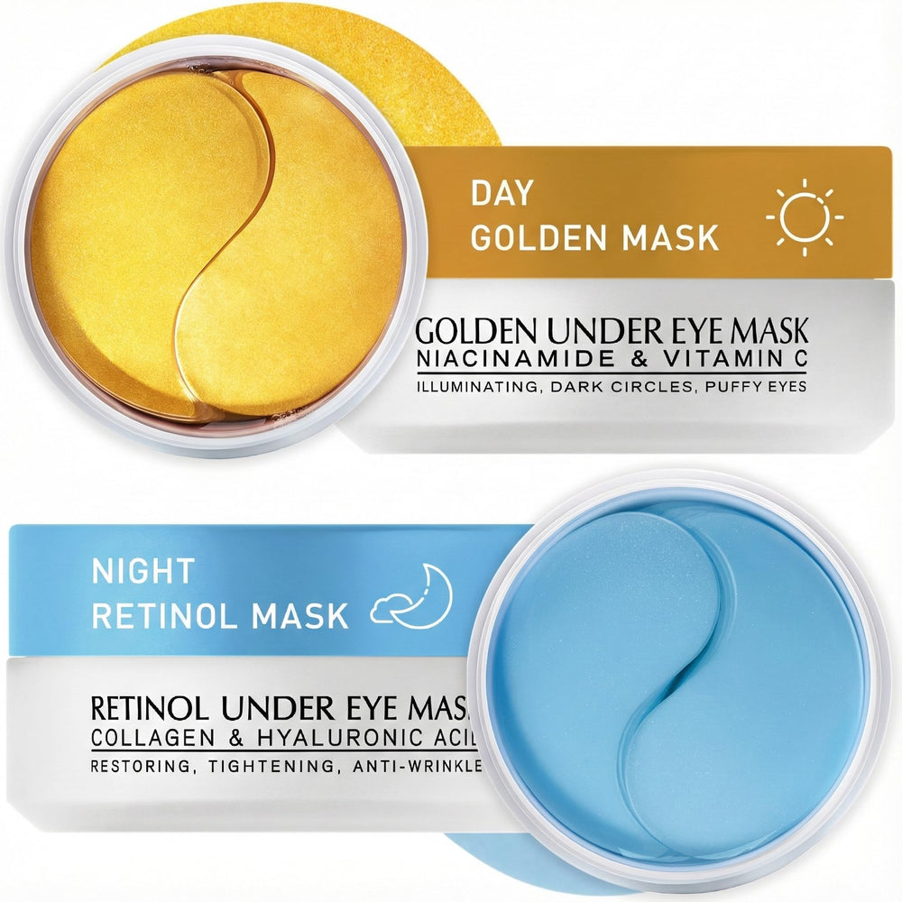 Enaskin Naturals Under Eye Patches Kit 120 Pcs Box for depuffing and hydration.
