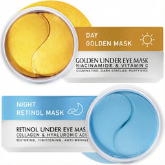 Enaskin Naturals Under Eye Patches Kit 120 Pcs Box for depuffing and hydration.