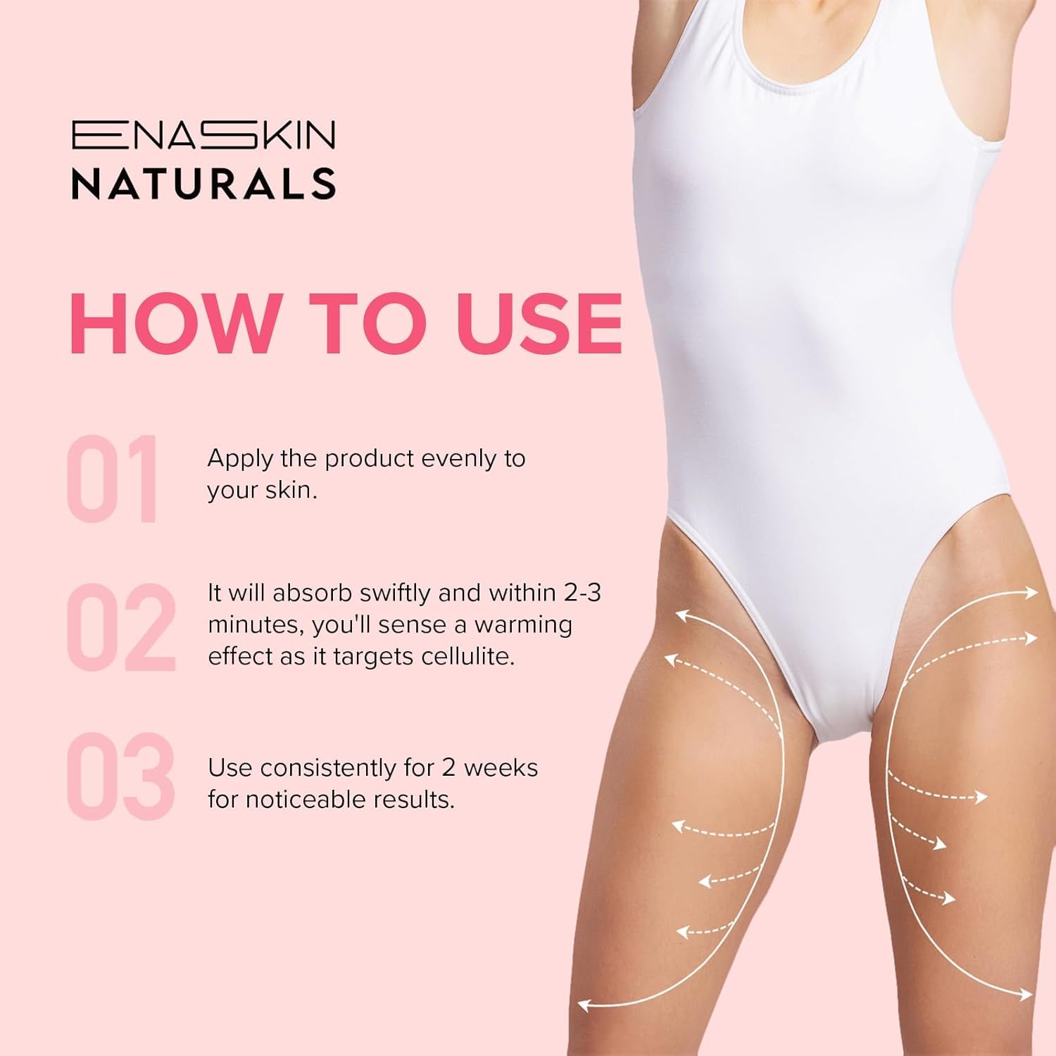 Enaskin Naturals affordable firming cream with tested visible tightening results.