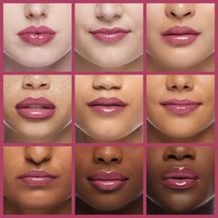Enchante Ellen Tracy lip gloss application demo illustrating smooth glide and hydrated lips