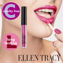 Enchante Ellen Tracy lip gloss packaging photo showing elegant box, gifting appeal