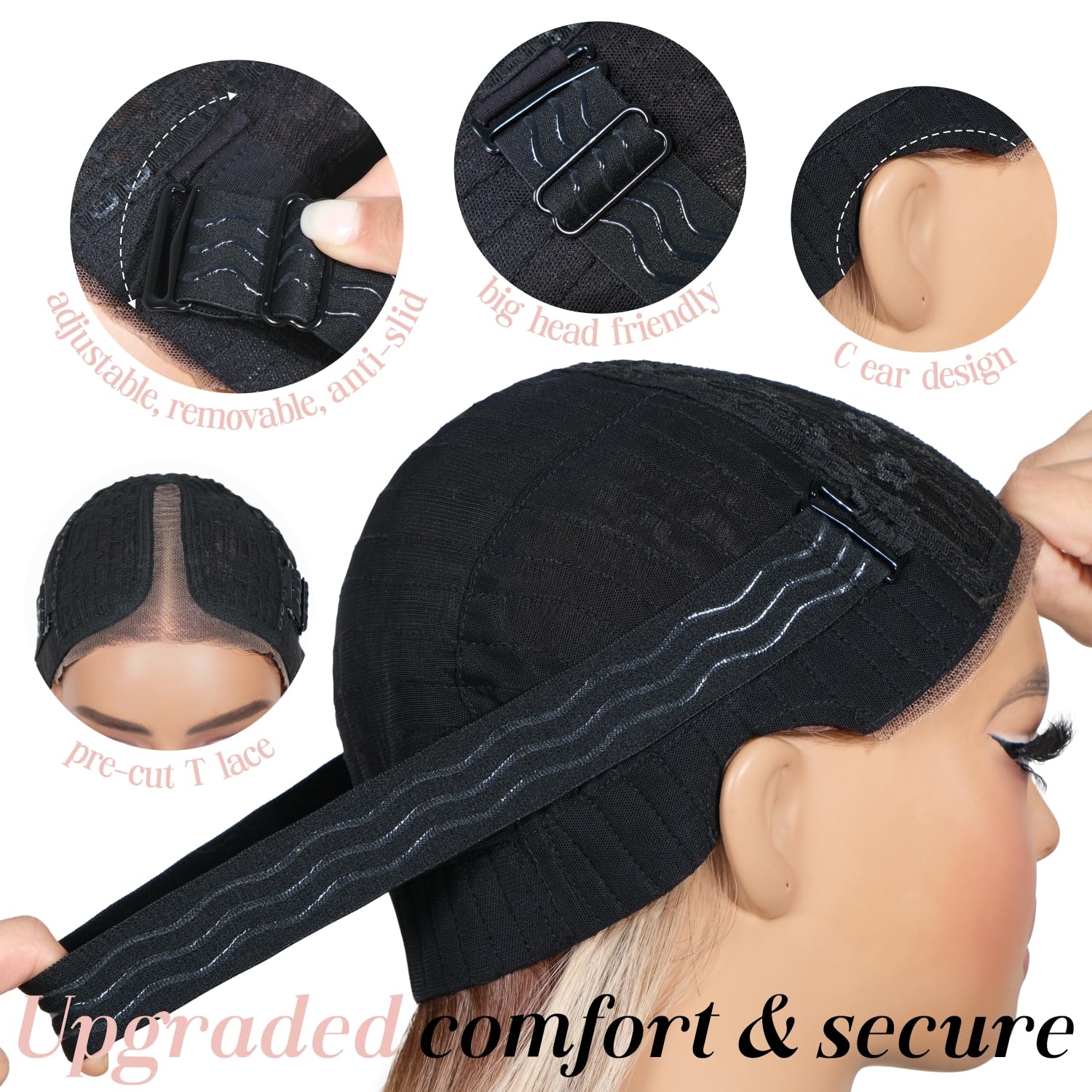 ENCOUNTERU 26-inch length glueless wig for dramatic silhouette