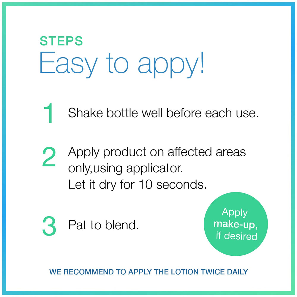 End-zit daytime application on-the-go for quick concealing.