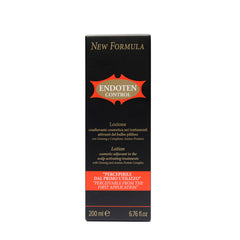 Endoten Control Lotion being applied to the scalp during routine massage.