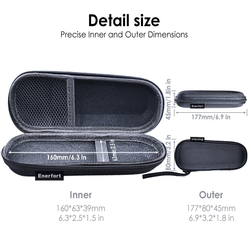 Enerfort hard EVA exterior with semi-waterproof protection