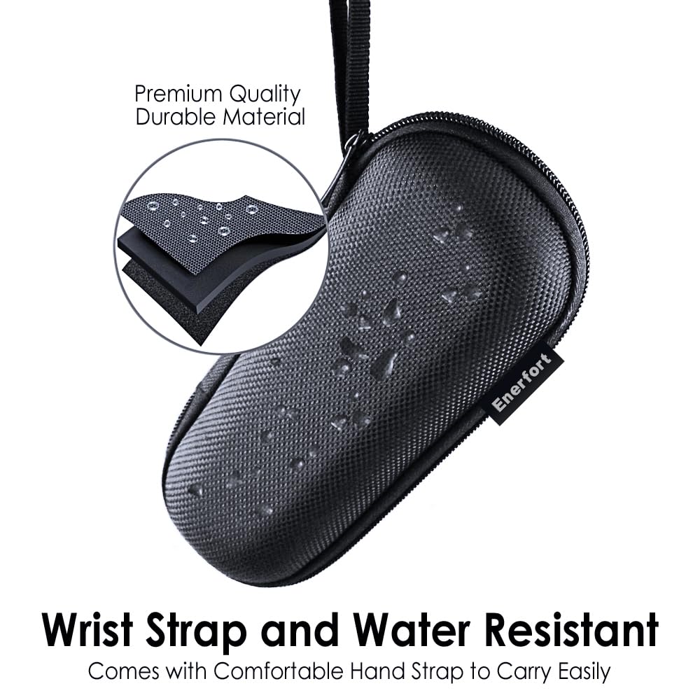 Enerfort compact case featuring removable strap for versatile carrying