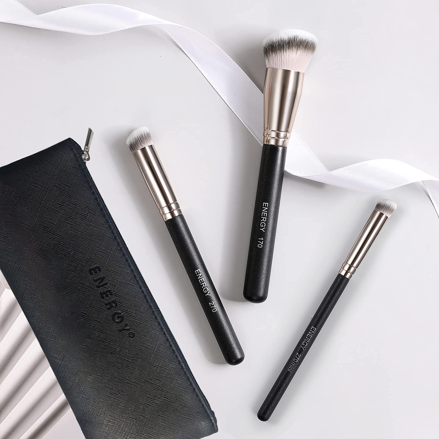 ENERGY concealer-under-eye brush 270 for precise, seamless under-eye concealing