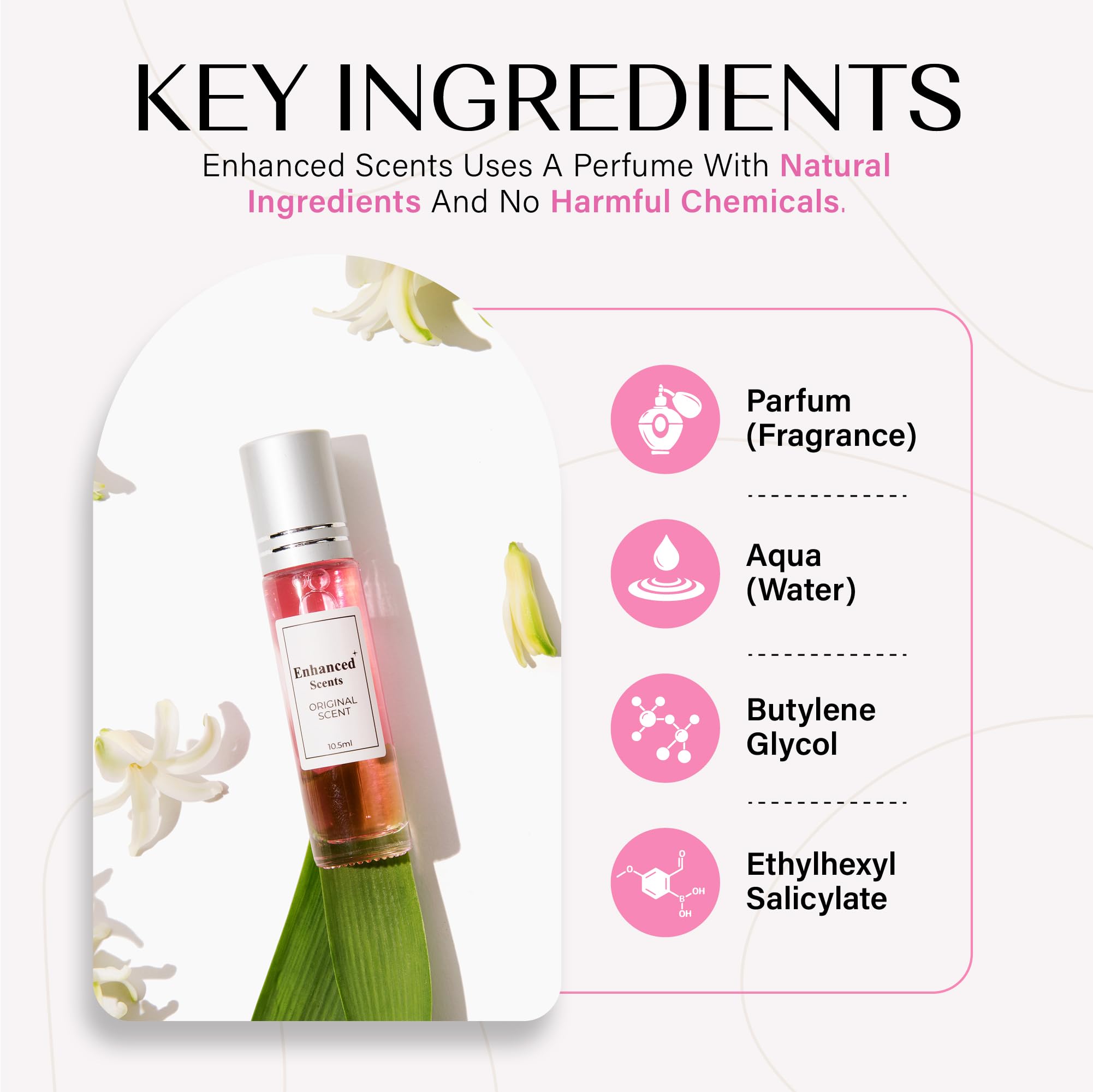 Enhanced Scents Alloura club-night look delivers subtle, lingering fragrance after dancing.