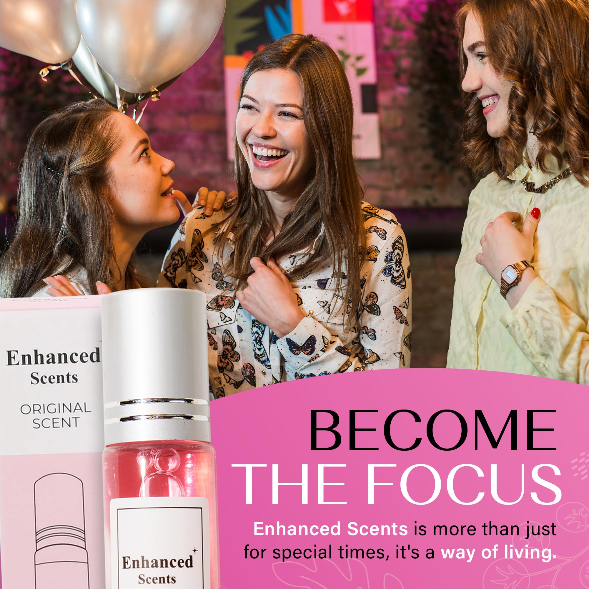 Enhanced Scents Alloura travel-case ready design supports vacations and weekends.