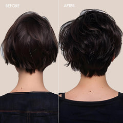 Enjoy Creamy Pomade hair dry application captures smooth control with light texture.