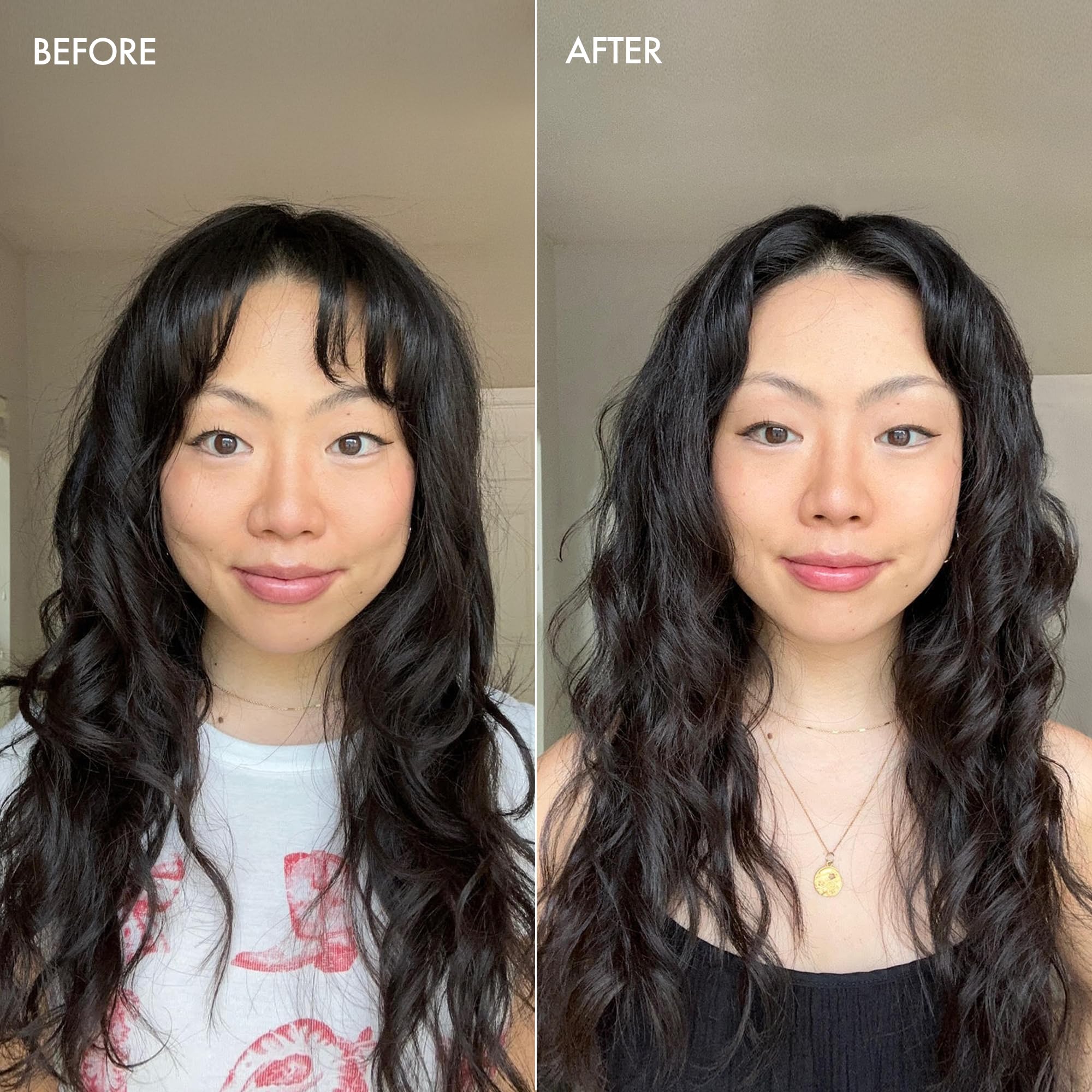 Enjoy Shaping Curly Hair Styling Cream color-safe formula bottle highlights preserve color.