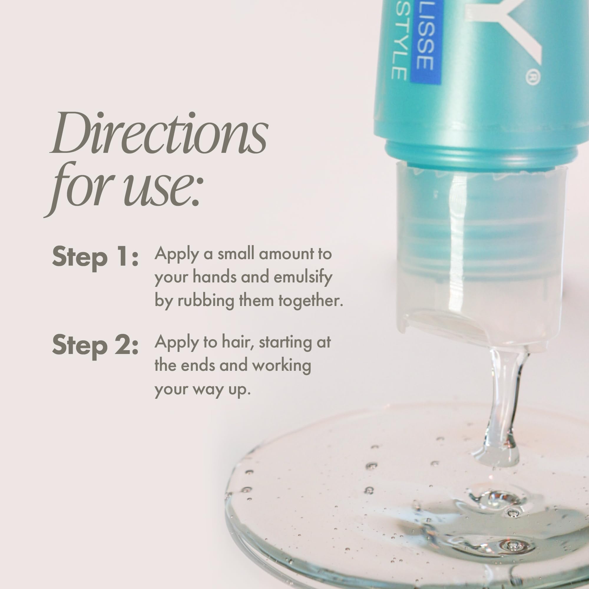 Enjoy Shine & Smooth revitalization on hair showing soft, strengthened strands.