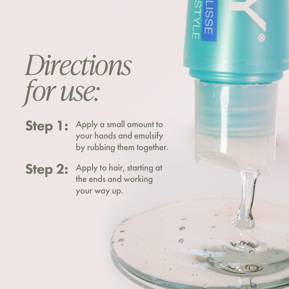 Enjoy Shine & Smooth revitalization on hair showing soft, strengthened strands.