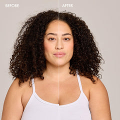 Enjoy Shine & Smooth shine on hair highlighting luminous, smooth finish.
