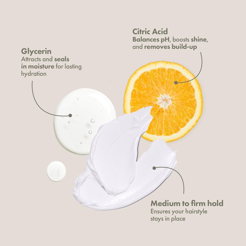 Enjoy Texture Cream delivers pliable anti-frizz for smooth hair.