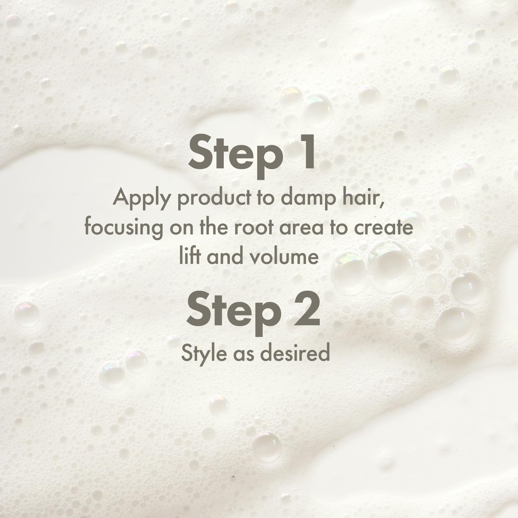 ENJOY Volumizing Mousse demonstrating humidity resistance for lasting style