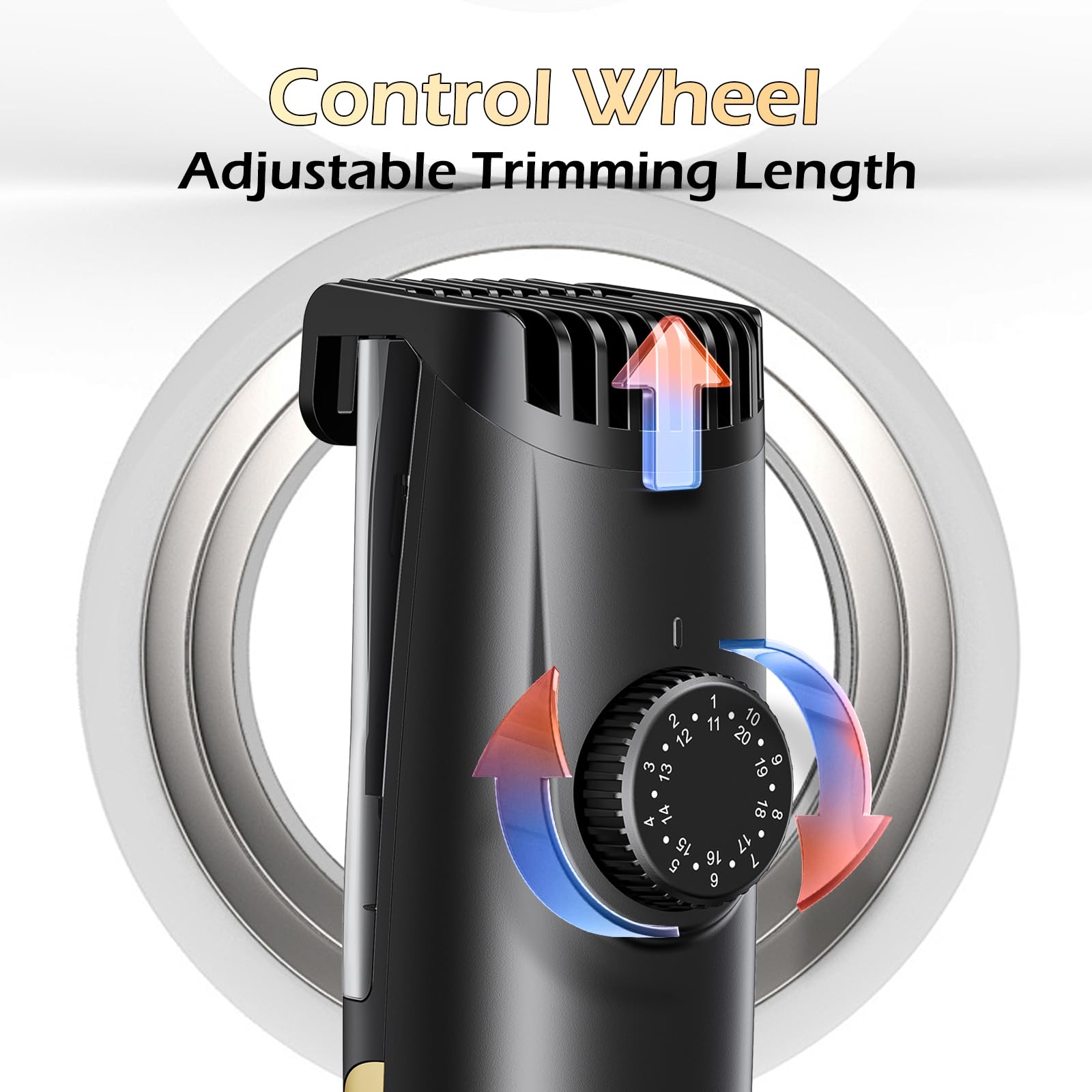 ENSSU Beard Trimmer compact design for travel-ready grooming